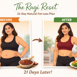 5–7 kg Fat Loss in 21 Days using Ragi Ebook (No Gym, Low Budget)